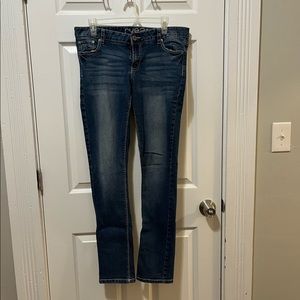 Rue 21 Low Rise Skinny Jeans 11/12 LONG